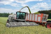 The universal header for direct harvesting of biomass with Claas Jaguar forage harvesters.