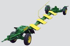 With the Zürn header transporter you transport your ProfiCut direct cutting header quickly and safely to the destination.