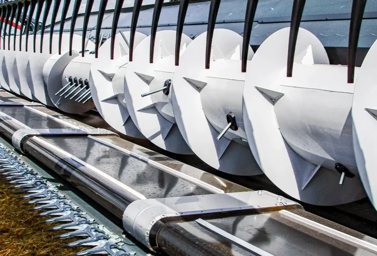 Detailansicht einer Landmaschine